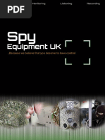 Spy Equipment UK Brochure PDF