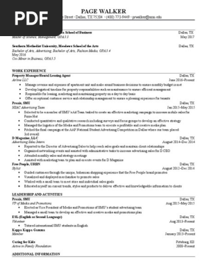 Page Walker Resume