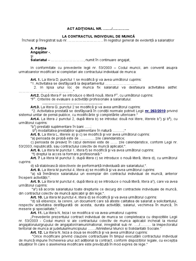 Act Aditional | PDF