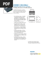 Ddbc120-Dali: Multimaster Dali Driver Controller