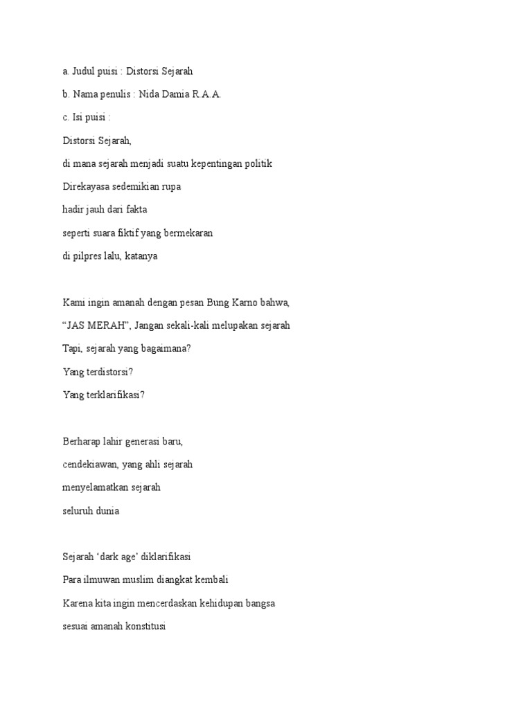 Distorsi Sejarah dan Politik | PDF | Klasik