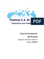 Acta de Constitución Del Proyecto_PANTERAS