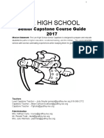 Lee High School: Senior Capstone Course Guide 2017