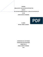 Ensayo Importancia Del Estudio Administrativo y Legal de Un Proyecto