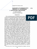 (1970) - Adaptive Radiation of Reproductive - Princípio de Stebbins