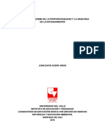 Relación Del Esquema de La Proporcionalidad y La Estequiometría