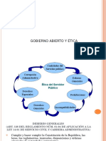 Gobierno Abierto y Ética