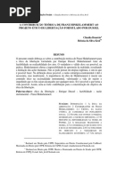 Franz Hinkelammert e o Projeto Etico de Henrique Dussel