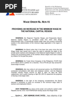 Download Wage Order No NCR 15 by Orlando O Calundan SN34210066 doc pdf