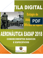 APOSTILA AERONÁUTICA EAOAP 2018 SERVIÇO SOCIAL + BRINDES