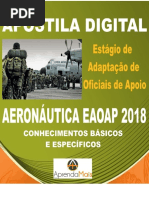 APOSTILA AERONÁUTICA EAOAP 2018 SERVIÇOS JURÍDICOS + BRINDES