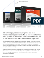 Kako Rade SSD Diskovi - PC CHIP