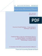 No. 2017-02 January 2017: Not-for-Profit Entities-Consolidation (Subtopic 958-810)