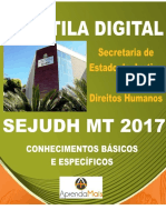 APOSTILA SEJUDH MT 2017 ASSISTENTE SOCIAL + BRINDES