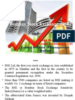 Bombay Stock Exchange (BSE)