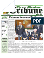 Tribune: Veterans Honoured by France