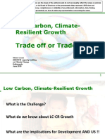 Low Carbon, Climate-Resilient Growth: Trade Off or Trade Up?
