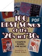100 Best Songs of The 20's and 30's