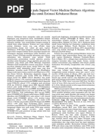 Download Optimasi Parameter pada Support Vector Machine dg GApdf by Abi Nurdian SN342112622 doc pdf