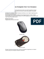 Komponen Mouse Komputer Dan Cara Kerjanya