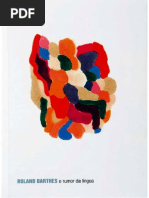 BARTHES, Roland - O Rumor Da Lingua