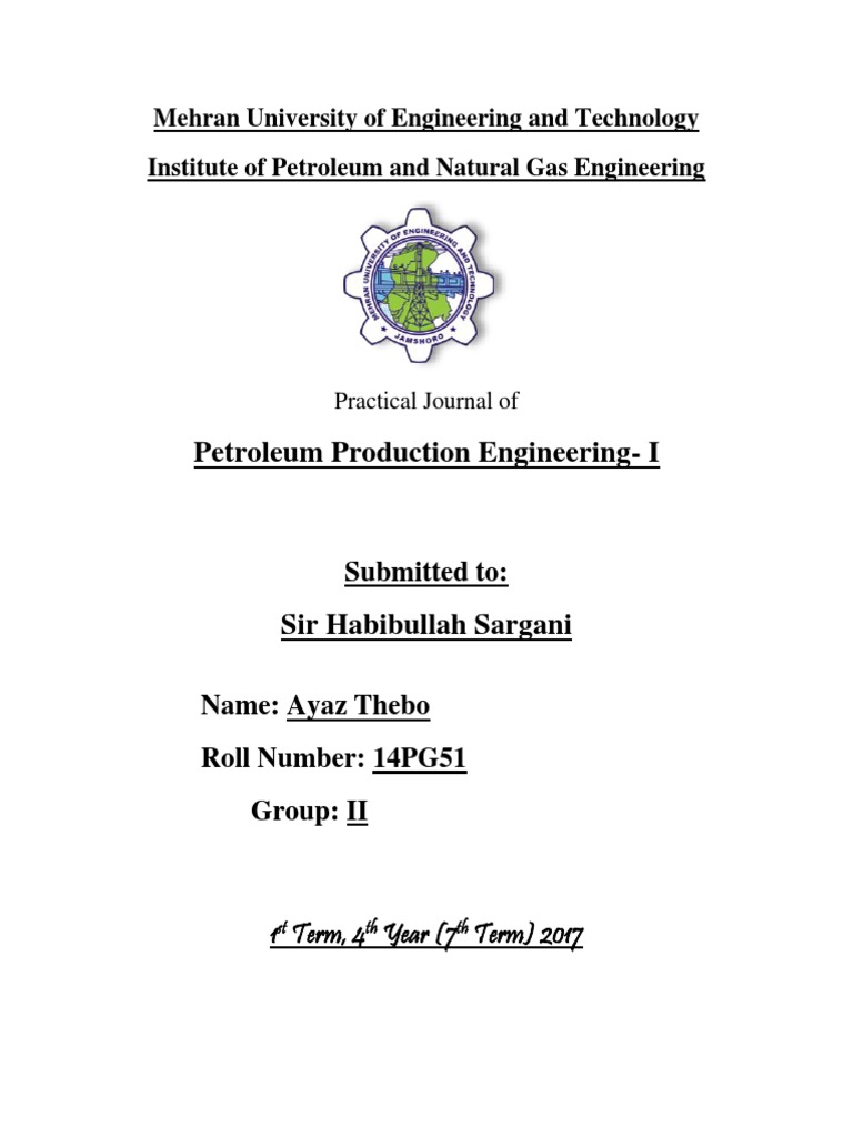 Petroleum Production EngineeringI PDF