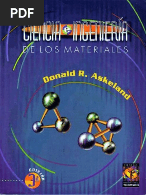 Ciencia E Ingenieria De Los Materiales Donald R Askeland 3ed