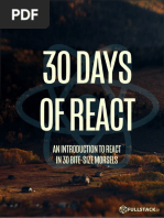 30 Days of React Ebook Fullstackio PDF