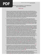 The Bakla and Gay Globality in Chris Mar