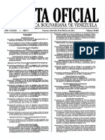 Ley Sobre El Régimen, Administración y Aprovechamiento de Minerales No Metálicos Gaceta 39868