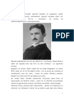 Potekloto Na Nikola Tesla I Ranoto Detstvo