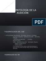 Fisiopatología de La Audición