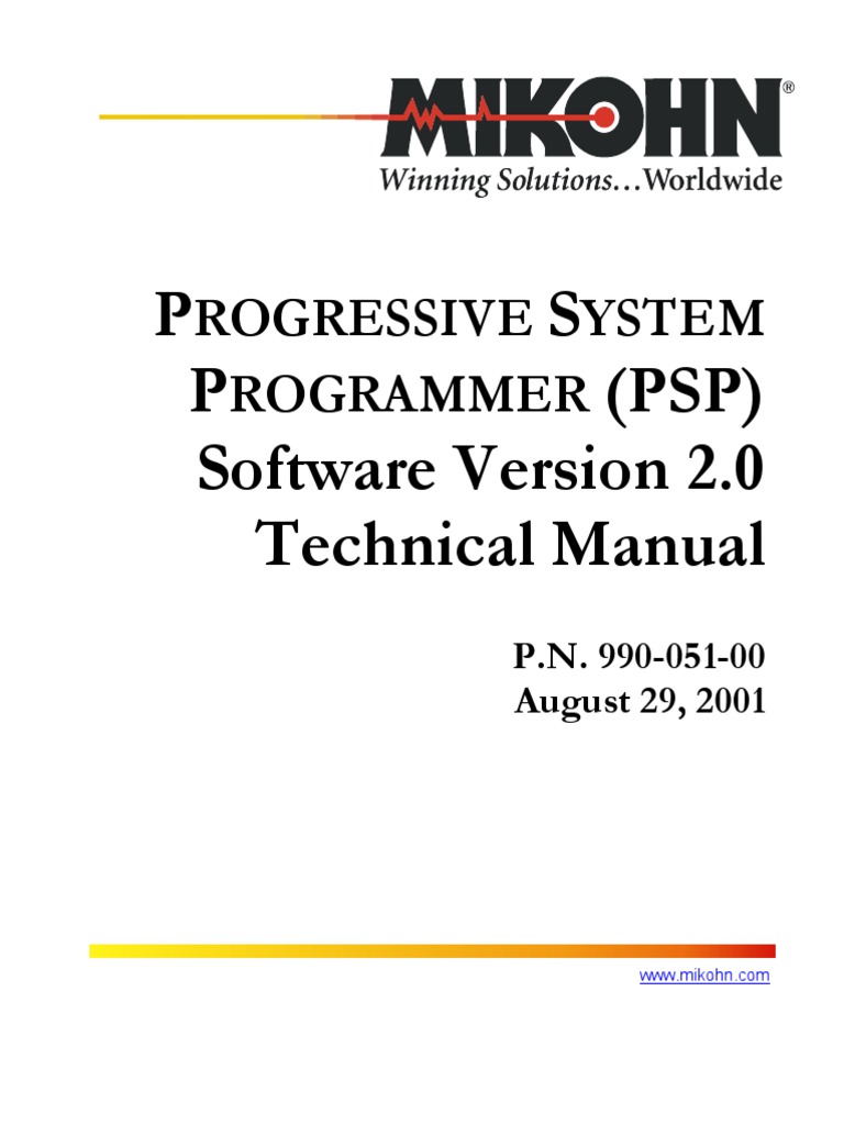 PSP Manual PDF License Proprietary Software