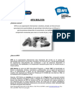 AFS Bolivia - Programas de Envío