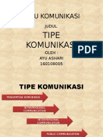 Tugas PPT Ilmu Komunikasi