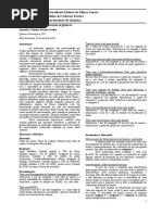 Relatório Reconhecimento de Funçoes Organicas