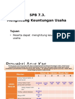 MB 7.3 Menghitung Keuntungan Usaha