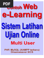 Download eLearning v1 - Desain dan Analisis Sistem Latihan Ujian Online Berbasis Web by Bunafit Nugroho SKom SN34213356 doc pdf