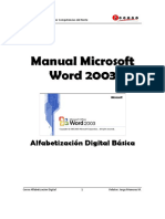 Manual Word 2003