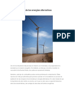 La Importancia de Las Energías Alternativas