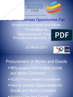 4 Plenary - Procurement of Goods and Works by GIsmakova 02Mar2017
