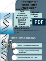 Pendahuluan Farmakologi Molekuler