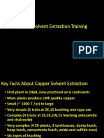 Copper SX Training Solvent Extraction