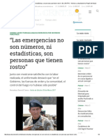 “Las Emergencias No Son Números, Ni Estadísticas, Son Personas Que Tienen Rostro” _ EL CENTRO - Noticias y Actualidad de La Región Del Maule