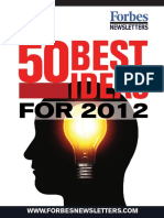 Forbes Best Ideas for 2012