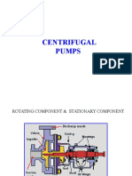 CENTRIFUGAL PUMP COMPONENTS & WORKING PRINCIPLE