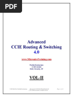 Advanced CCIE Routing & Switching: Vol-Ii