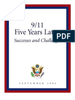 9/11 Five Years Later:: Successes and Challenges