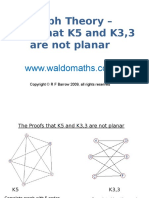 Graph Theory - Proofs That K5 and K3,3 Are Not Planar