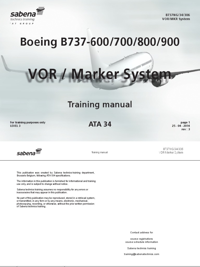 VOR/Marker System Training Manual | PDF | Telecommunications ...